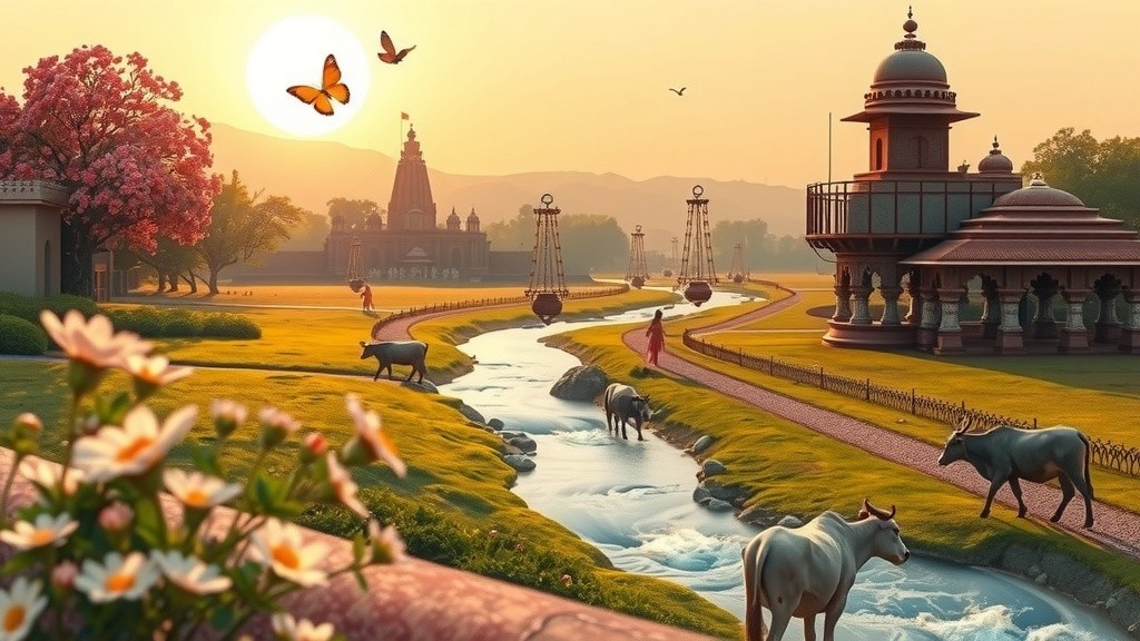 Divine Dance of Lord Krishna in Vrindavan