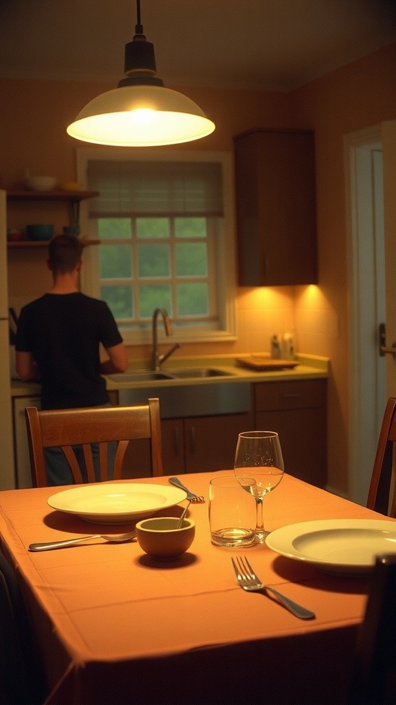 A Mother's Sacrifice: Silent Hunger at Dinner