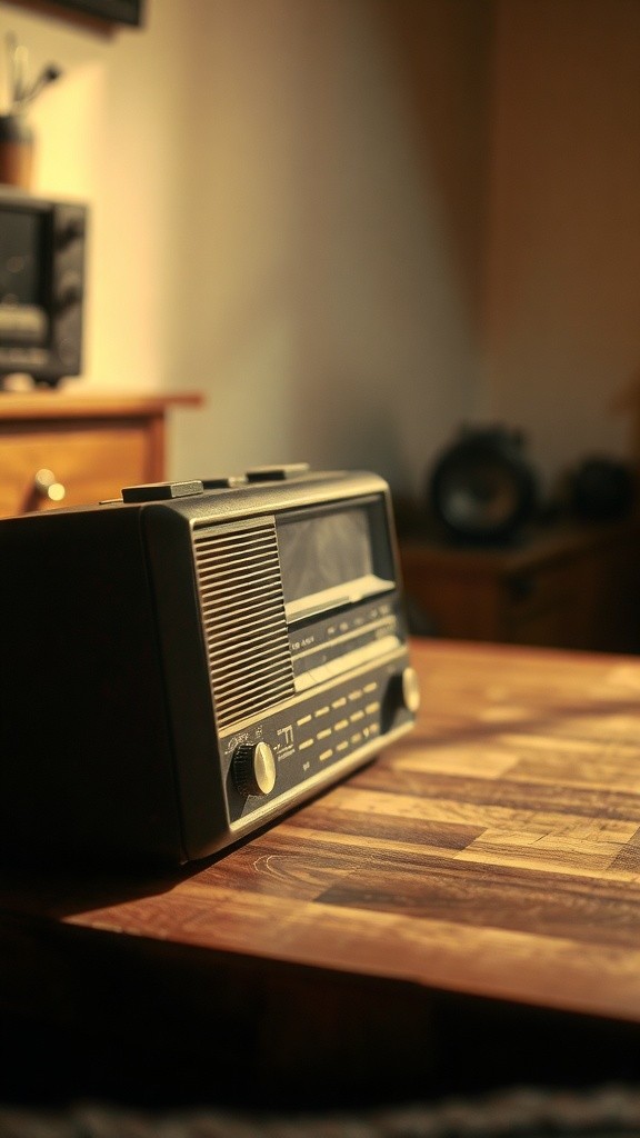 The Power of an Old Radio