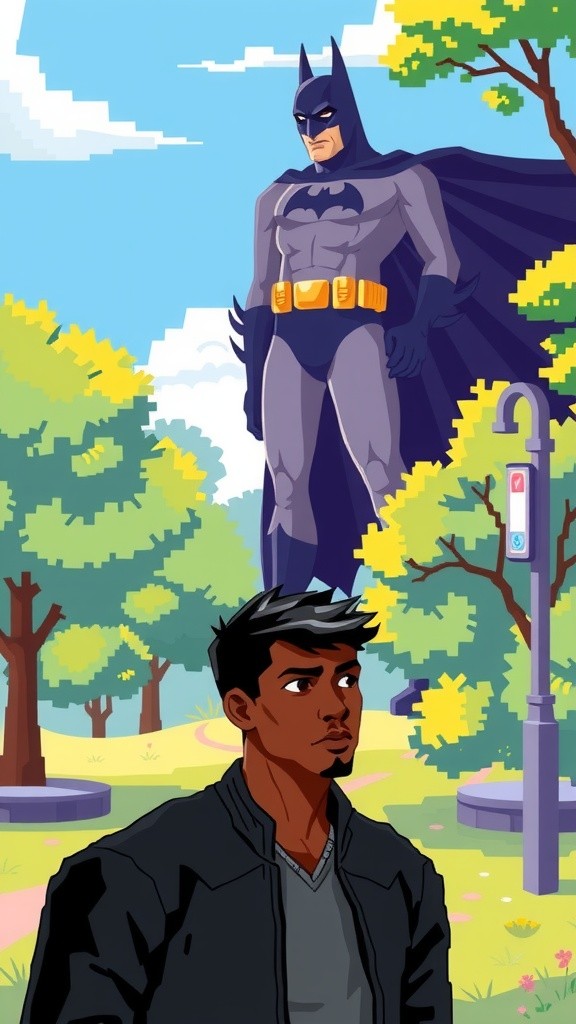 Batman Explains the Six Articles of Faith in Islam to Bocil