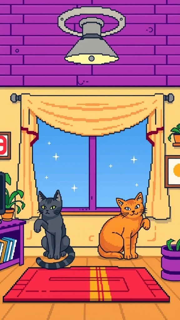 Kucing Duo: Pintar vs. Bodoh