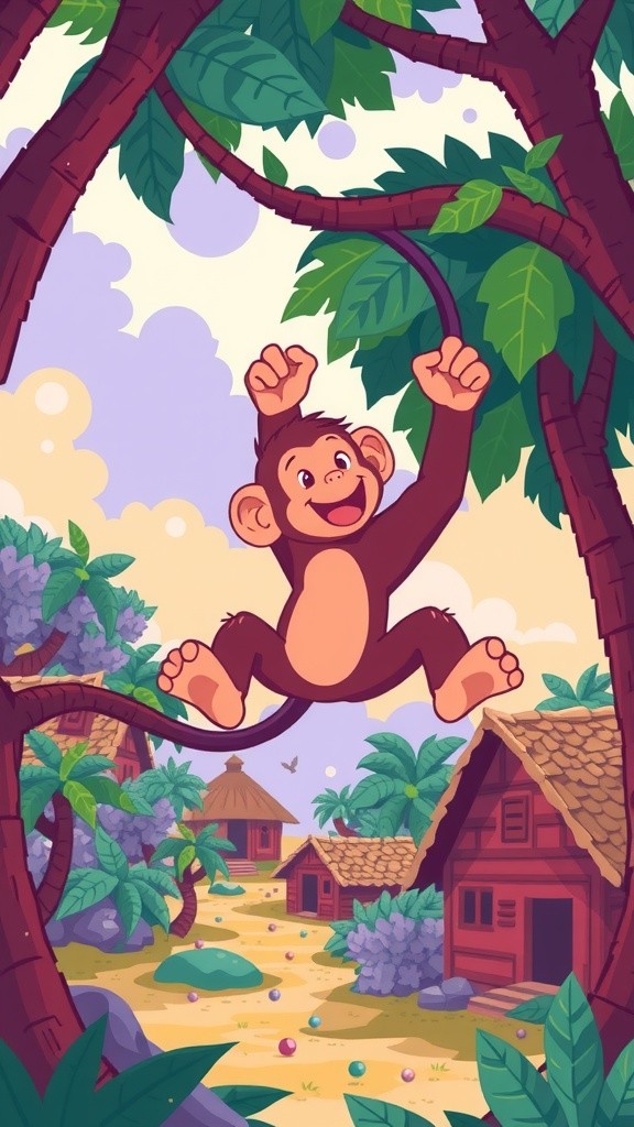 The Mischievous Monkey