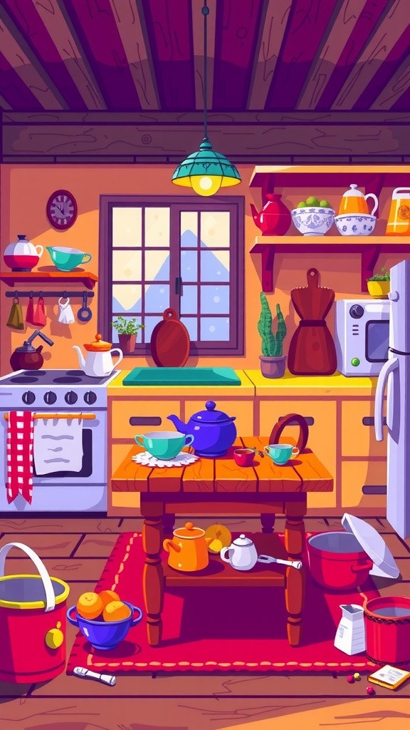 Keceriaan Masak-Masakan Rara dan Ibu