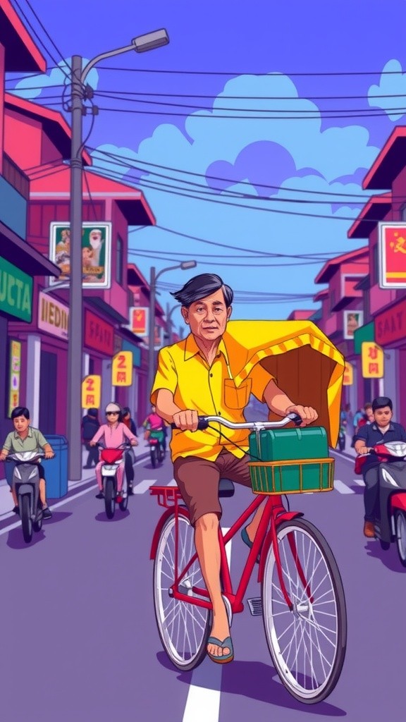 Tukang Becak dan Polisi: Humor di Tengah Larangan