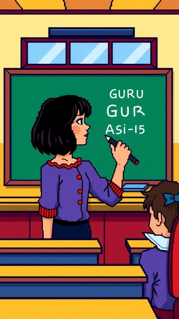 Logika Unik Toni di Kelas Bu Guru