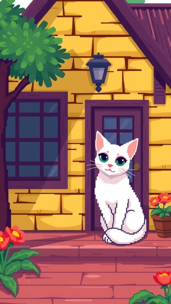 The Curious Cat's Adventure