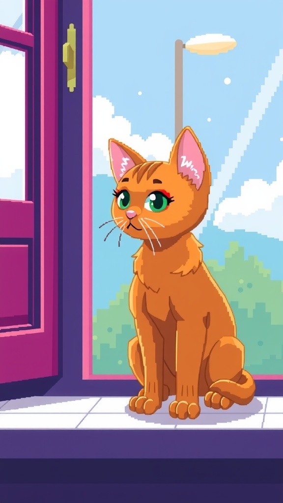 Whiskers the Hero Cat