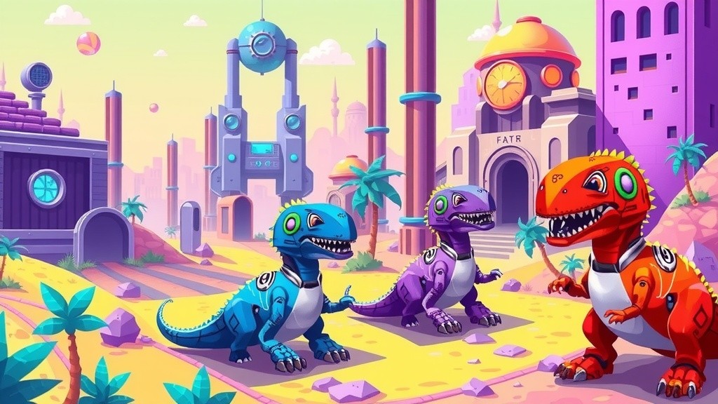 Dino-Bots: The Time Traveling Team