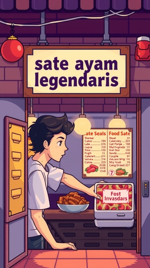 Joni dan Bumbu Rahasia Sate Ayam