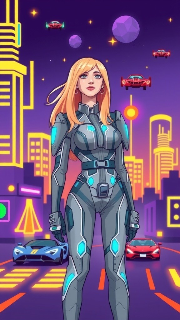 Emma's Adventure: Teamwork in the Future!