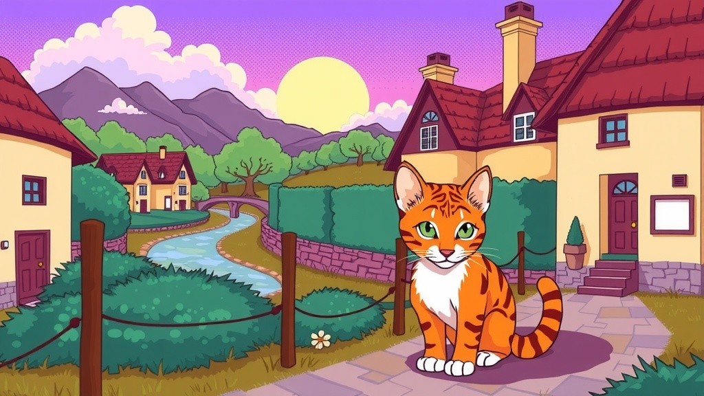The Whispering Pebble: A Cat's Adventure