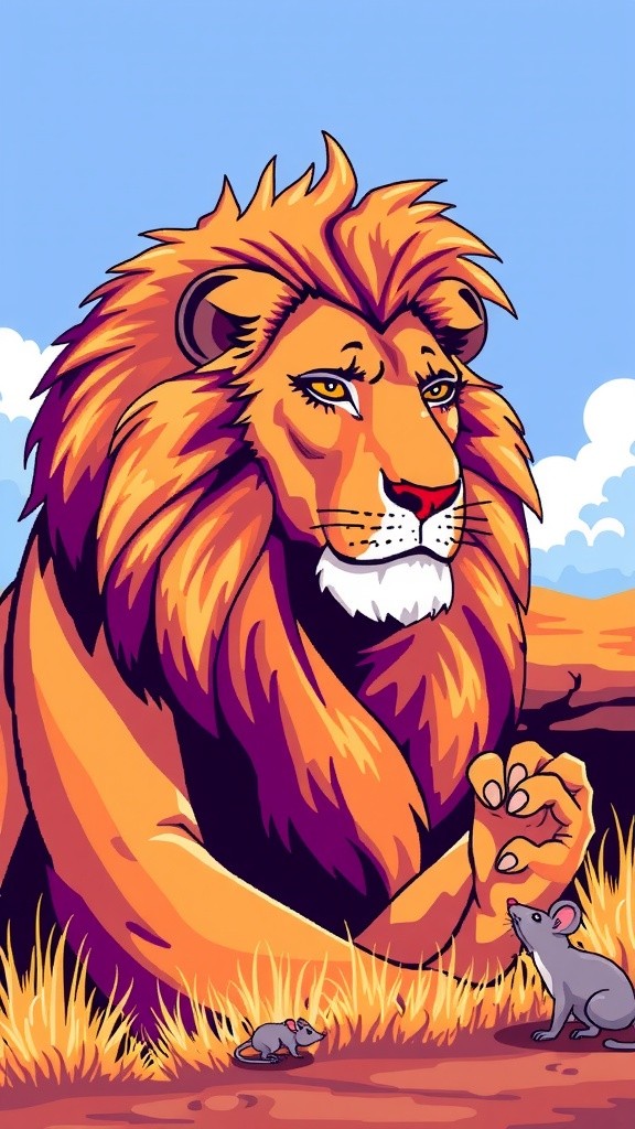 The Lion and the Mouse: A Tale of Kindness