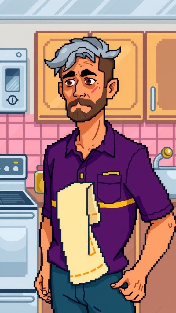 رجل يخاف من زوجته ويتعامل معها بعجرفة
