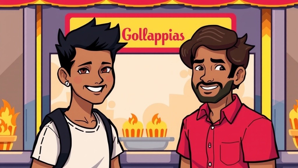 गोलगप्पों की दौड़