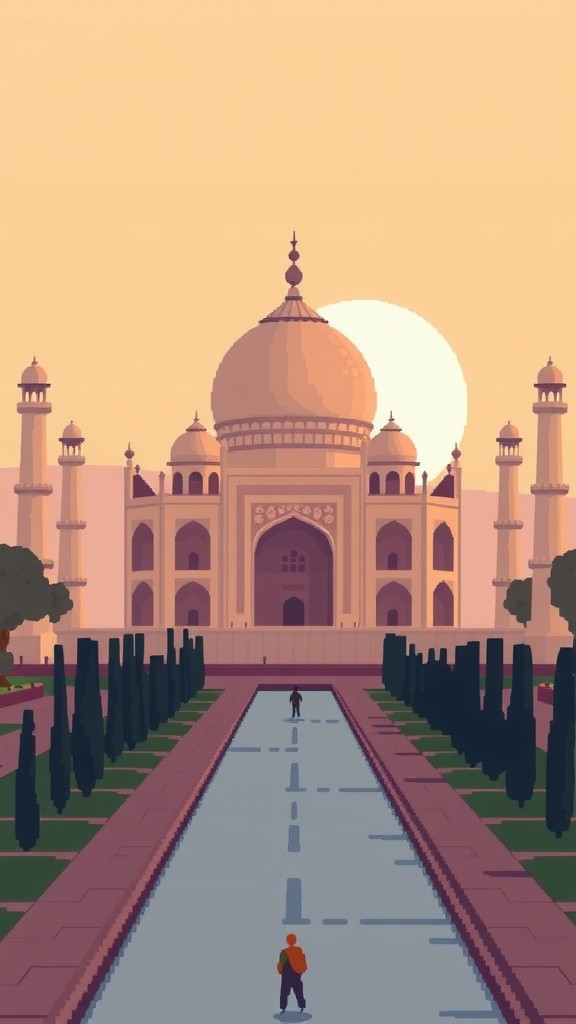 Taj Mahal: A Love Story in 10 Words