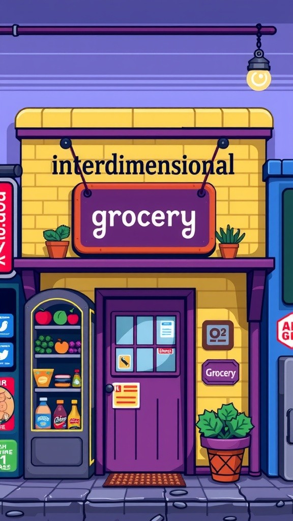 Toko Kelontong Antar Dimensi: Pelanggan Aneh dan Mesin Kasir Magis