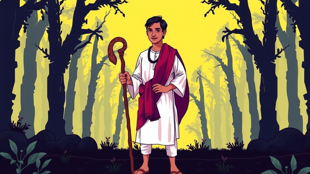 اندھا مسافر اور چراغ کی کہانی