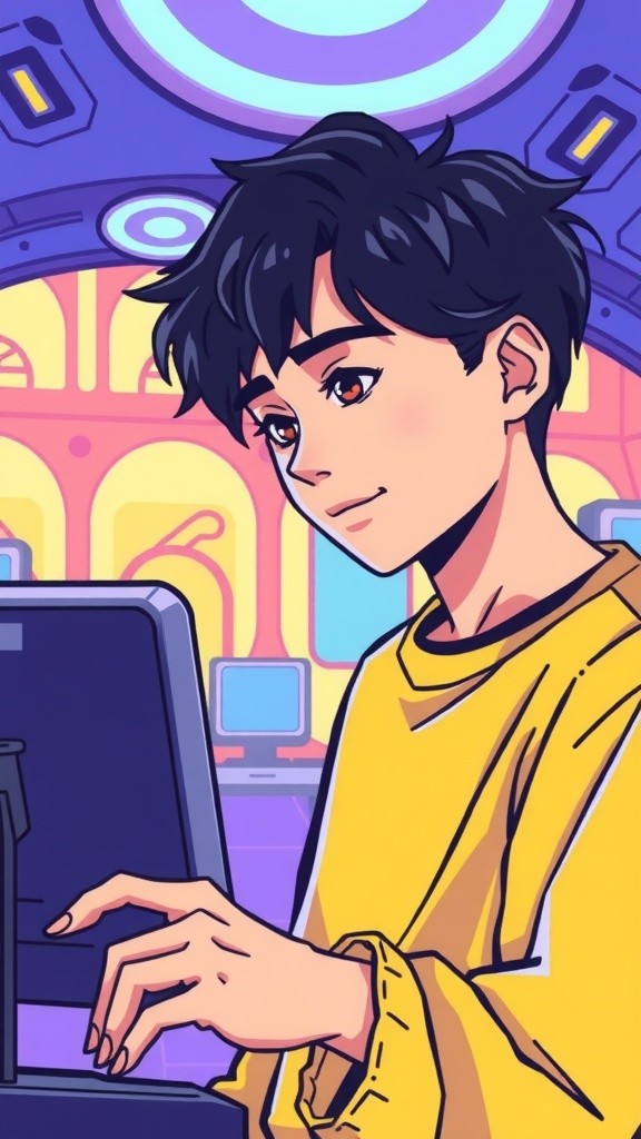 A Boy's Adventure to the Future: Discovering 2075