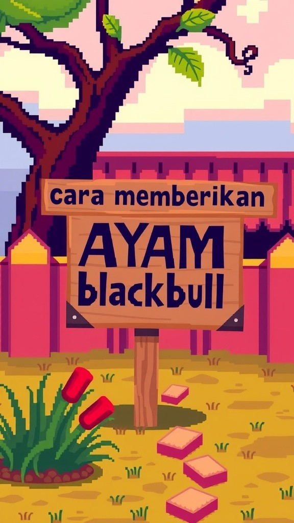 Panduan Pemberian Makanan Ayam Blackbull