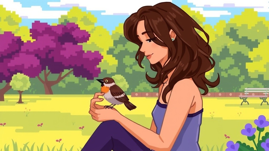 Maya and the Wounded Sparrow: A Lesson in Kindness