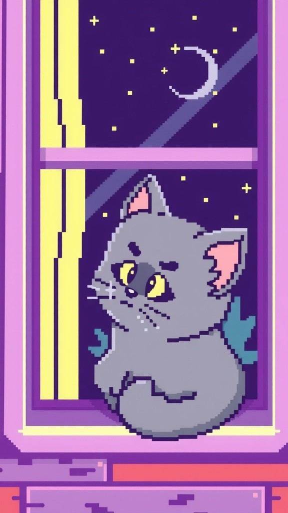 Kucing Super Hero: Penyemangat Lapar!