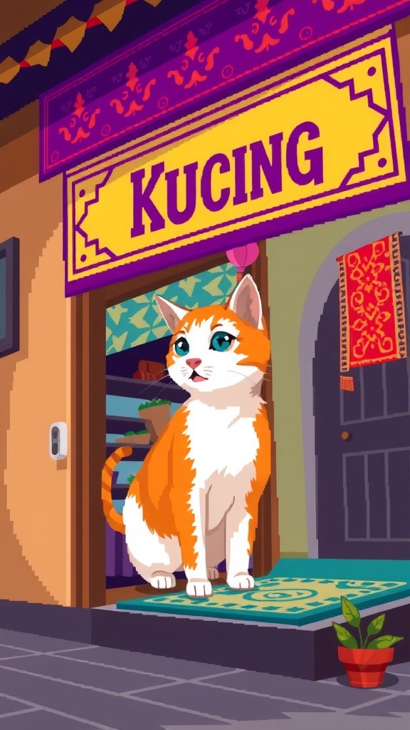 Kucing Pemburu Ikan Asin: Uang Seribu dari Anak-Anak!