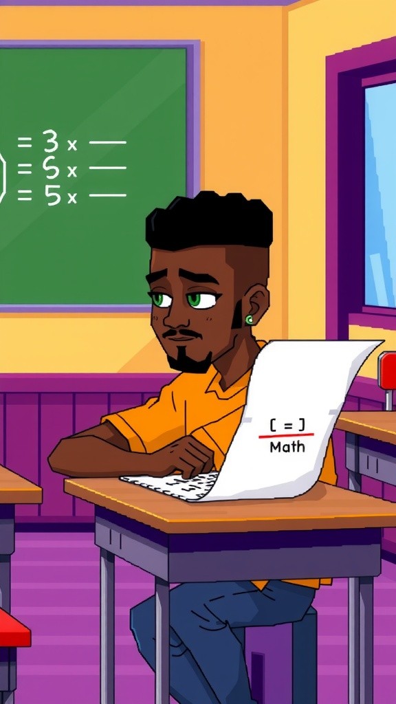 Ujian Matematika dan Catatan Gurunya