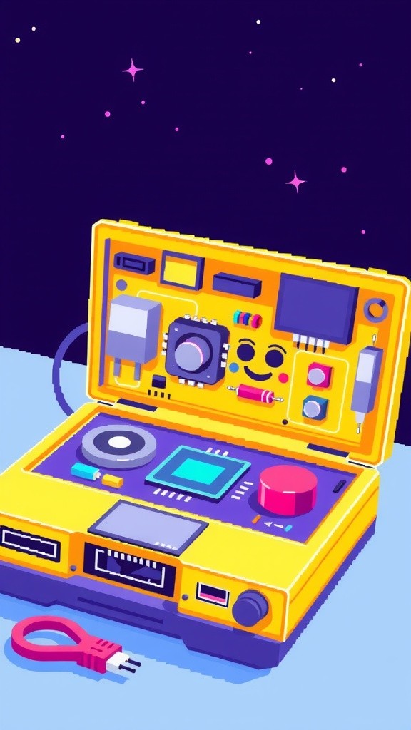Komponen Elektronika dalam Laptop