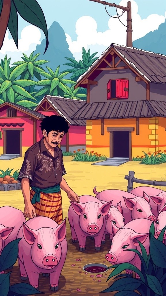 Babi Rudini dan Khutbah di Masjid
