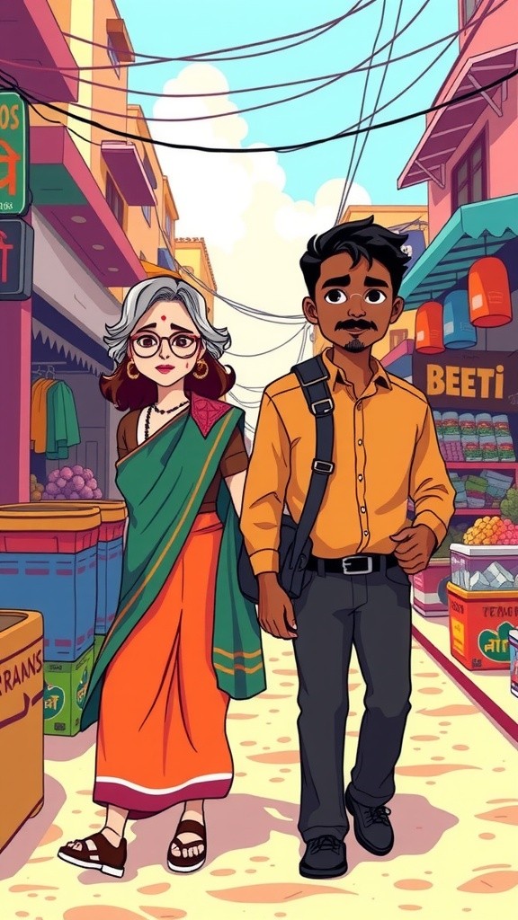 सड़क पर सहारा