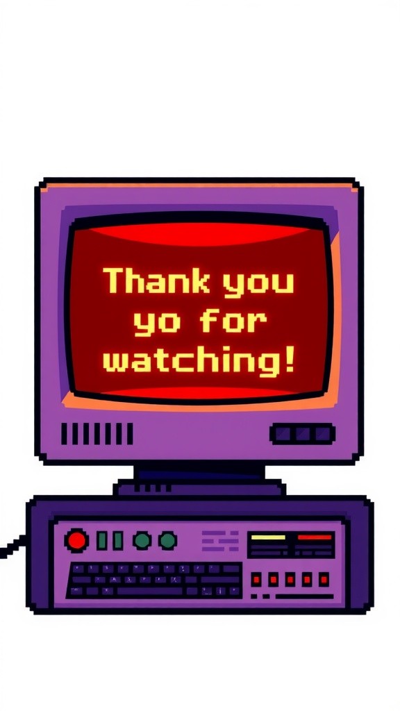 Jangan Lupa Follow dan Subscribe 8 Bit Animation!