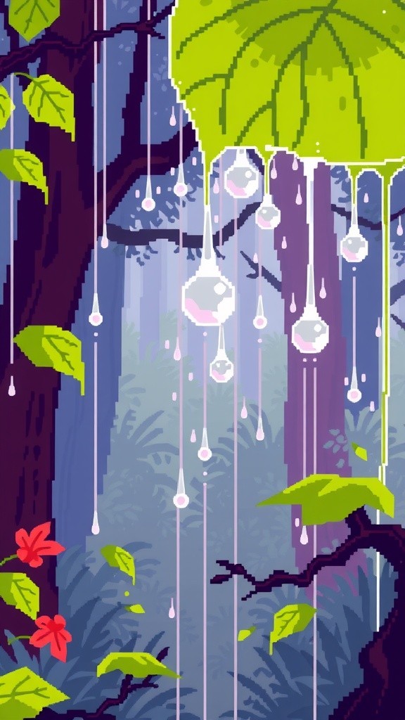 Rintik Hujan di Atas Pohon