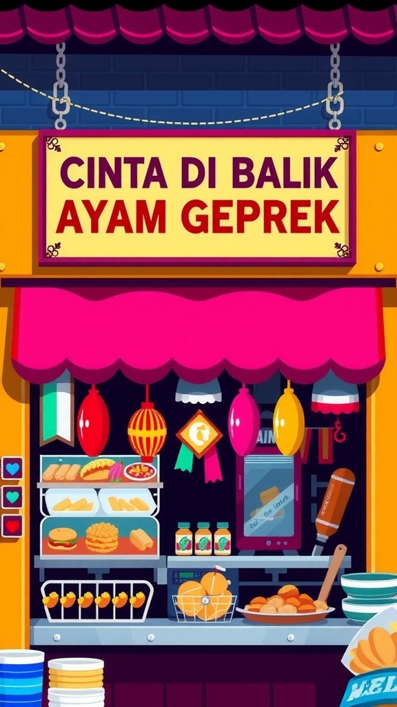 Pedasnya Cinta Ayam Geprek