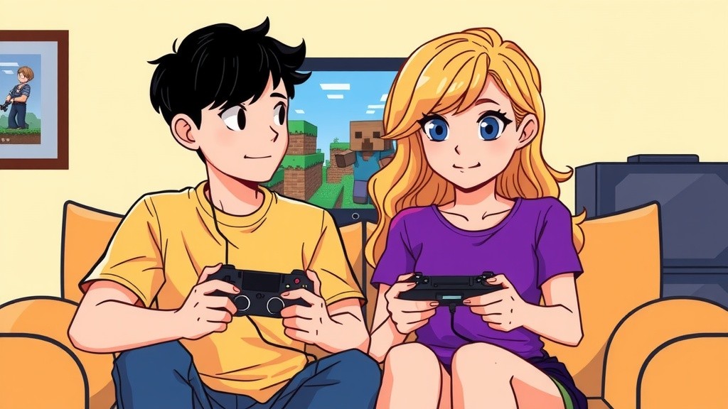 Petualangan Jack dan Lulu di Dunia Minecraft: Melawan Piglins!
