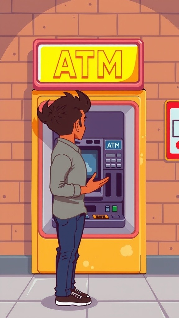 Adek dan Kecerobohan di ATM