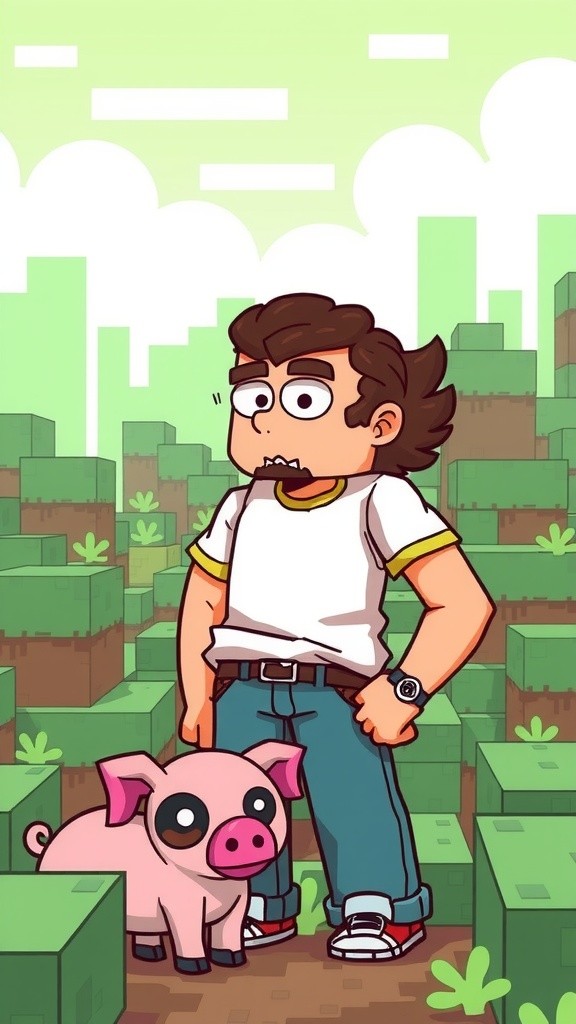 Petualangan Konyol Jack dan Lulu di Dunia Minecraft
