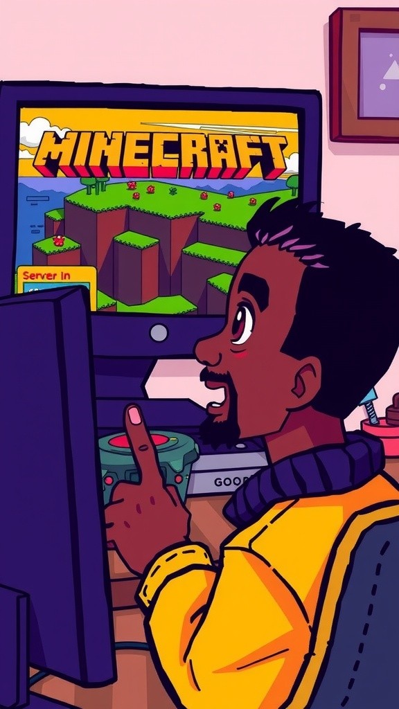 Jack dan Lulu: Petualangan Melawan Piglins di Minecraft