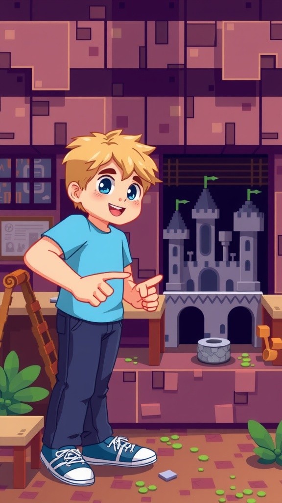 Petualangan Jack dan Lulu di Dunia Minecraft