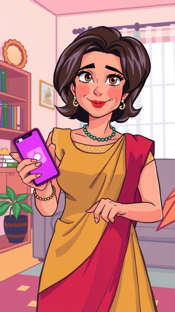 दादी और स्मार्टफोन की मजेदार बातें