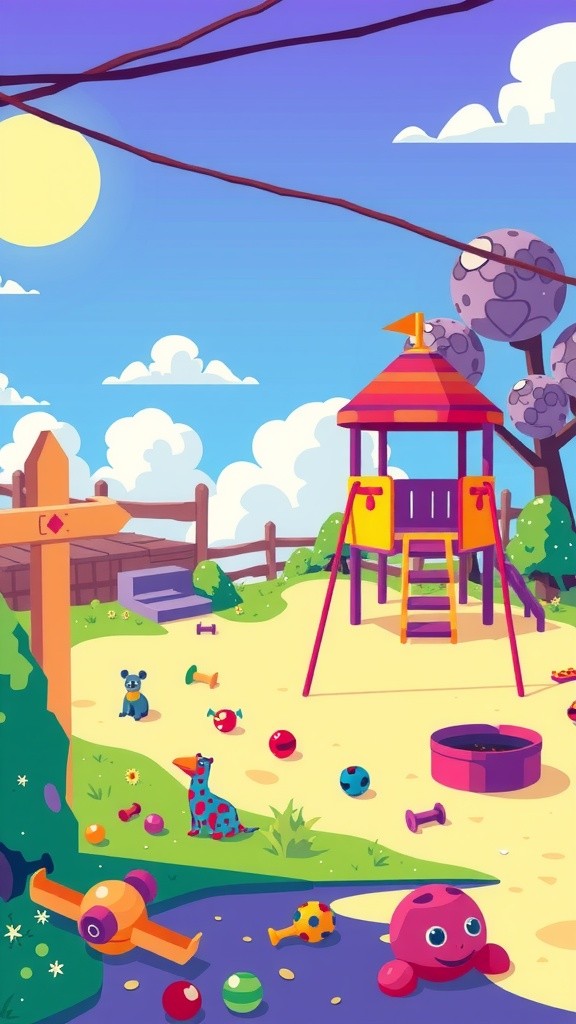 Mia's Playground Discovery!