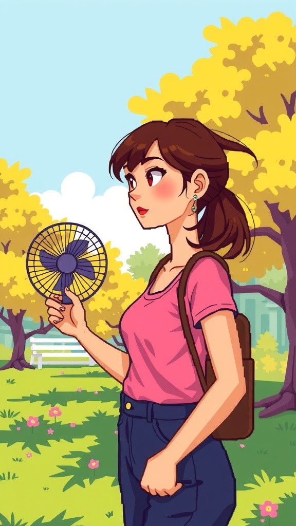 Kipas Angin Portable: Segar di Genggaman!