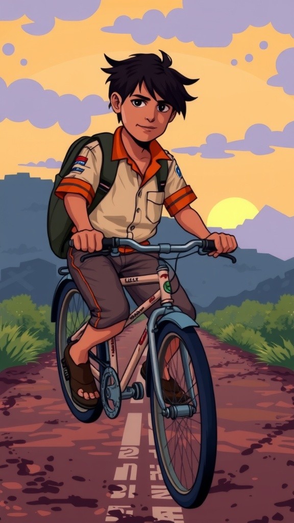 The Journey of Perseverance: From a Boy on a Bike to a Teacher