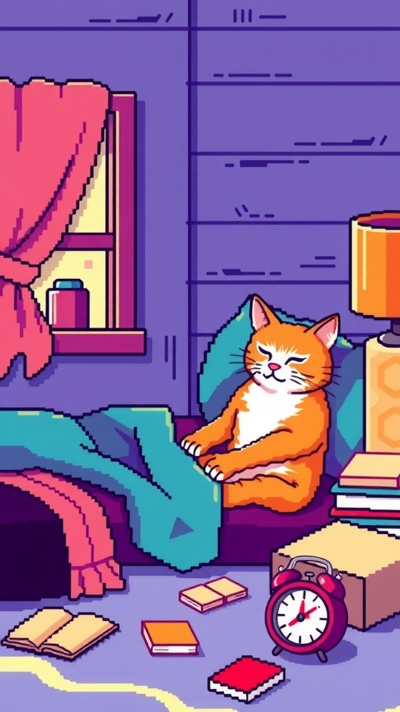 Kucing Ucup dan Bangun Tidur yang Mendadak!