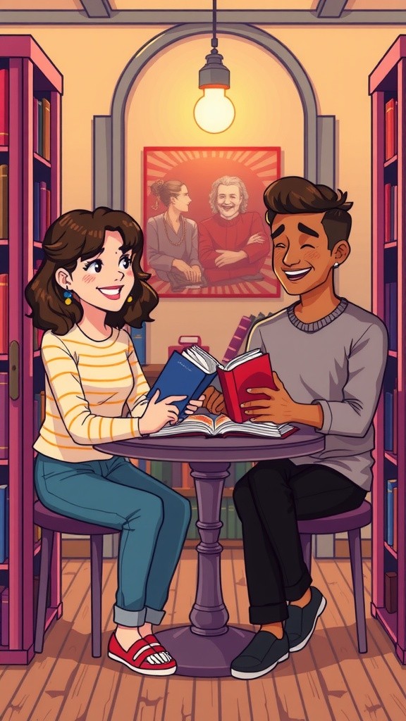 Cinta di Perpustakaan: Kisah Maya dan Rian