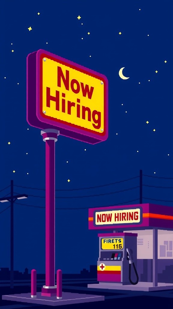 Night Shift Rules at Nora Gas Station