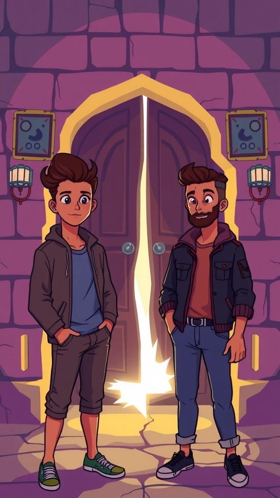 राजू और मोहन का रहस्यमय दरवाज़ा!