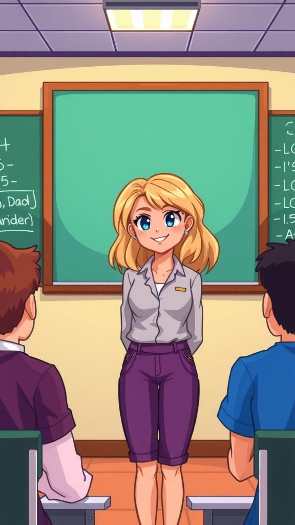 The Smart Schoolboy and His Instructor