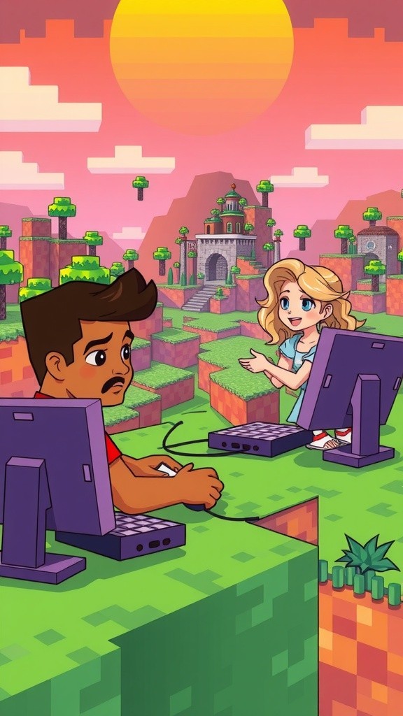 Minecraft Mayhem: Jack and Lulu vs. Piglins!