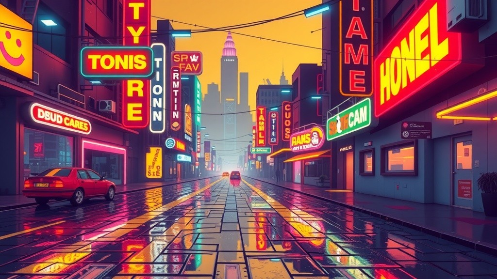 Neon Shadows: A Bladerunner Crime Saga
