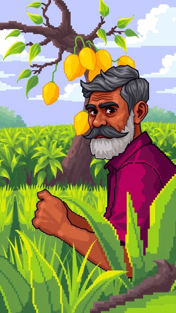 The Golden Dream of a Poor Farmer